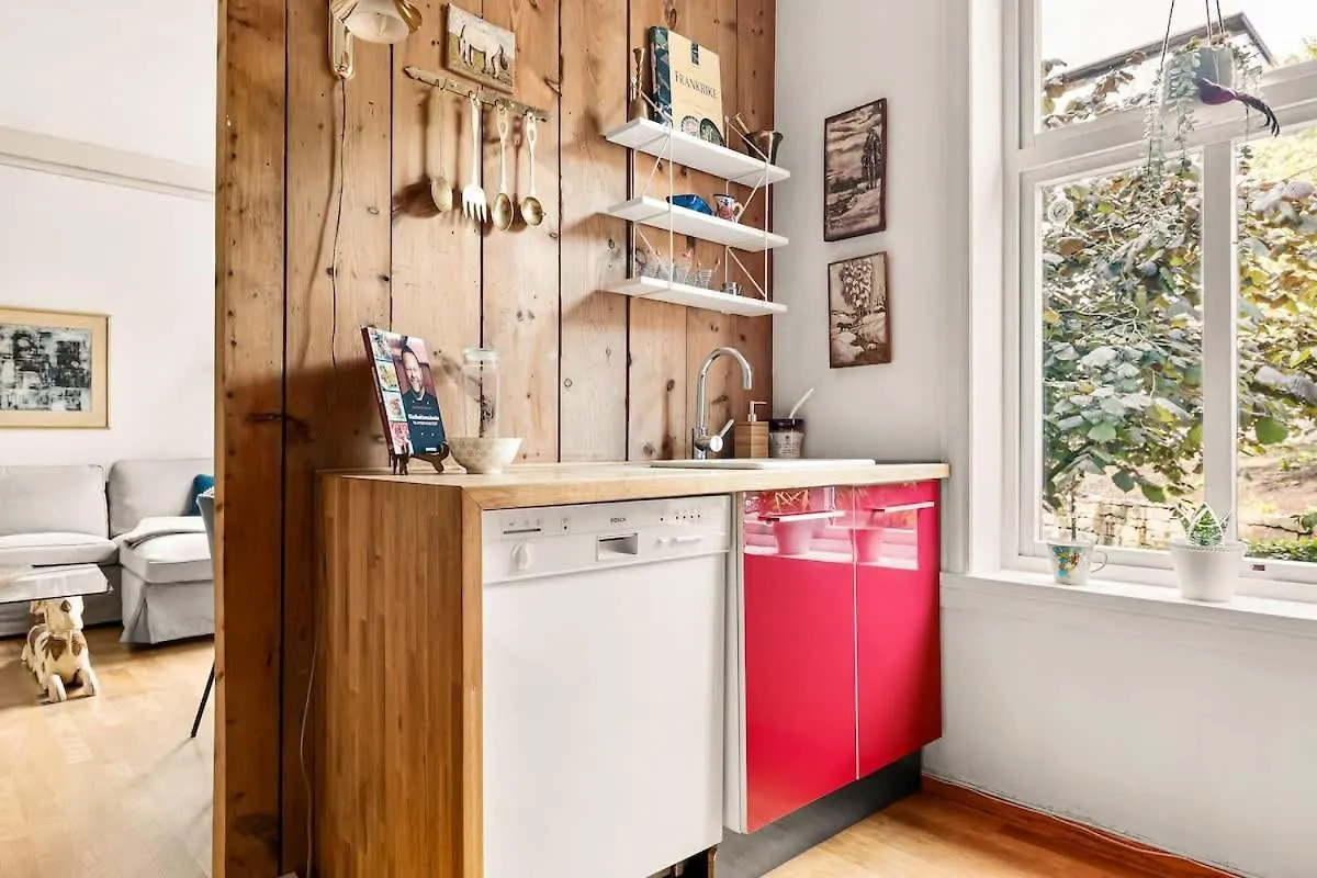 Dinbnb Apartments I Characteristic Townhouse With Bathtub Берген